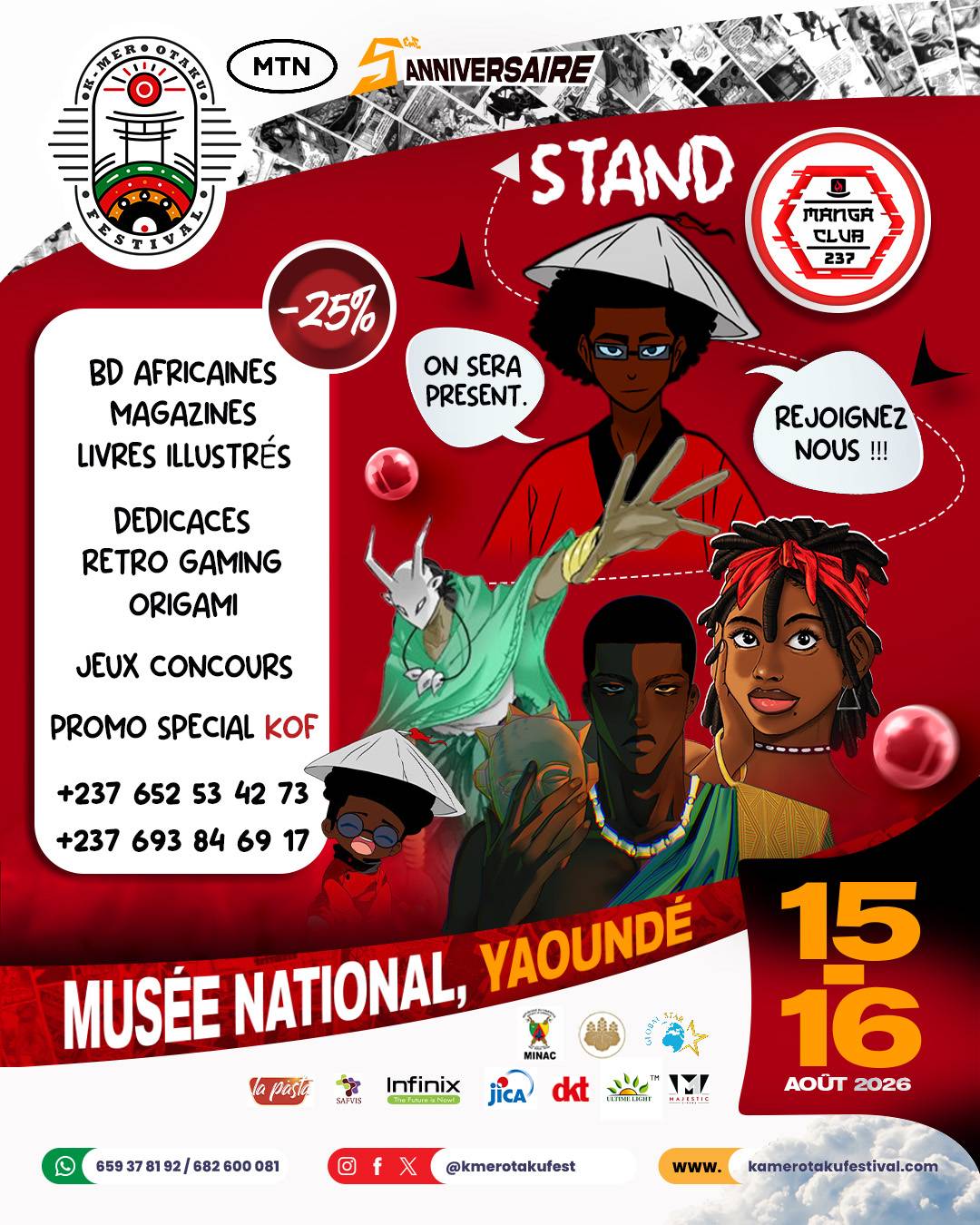 Image de l’événement STAND MANGA CLUB 237 AU KOF